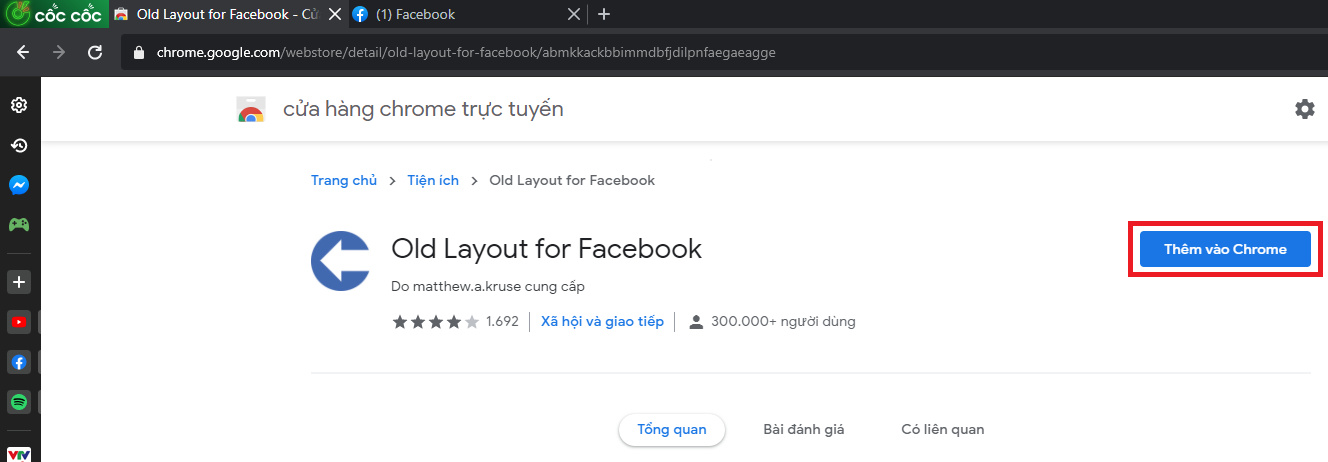 sửa lỗi font chữ bị thay đổi trên cốc cốc 5