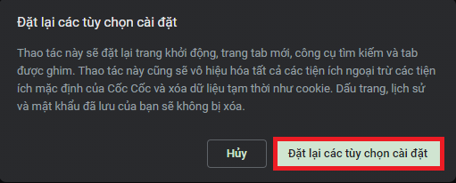 sửa lỗi font chữ bị thay đổi trên cốc cốc 4