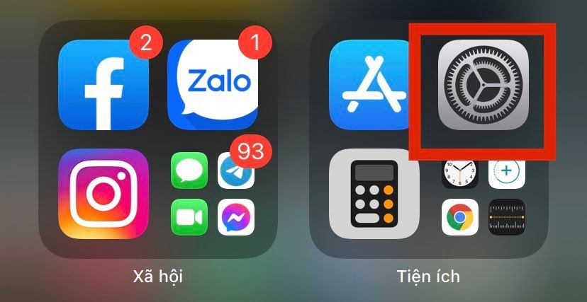 kiem tra ung dung tren iphone