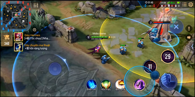 Các kỹ năng và chiêu thức tướng mới Liên Quân Mobile