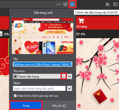 Cách sao lưu bookmark trên firefox - hình 1