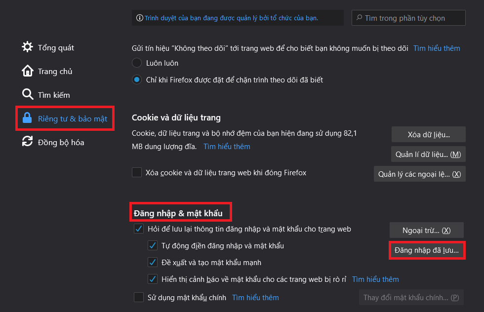 xem mật khẩu đã lưu trên firefox - hình 2