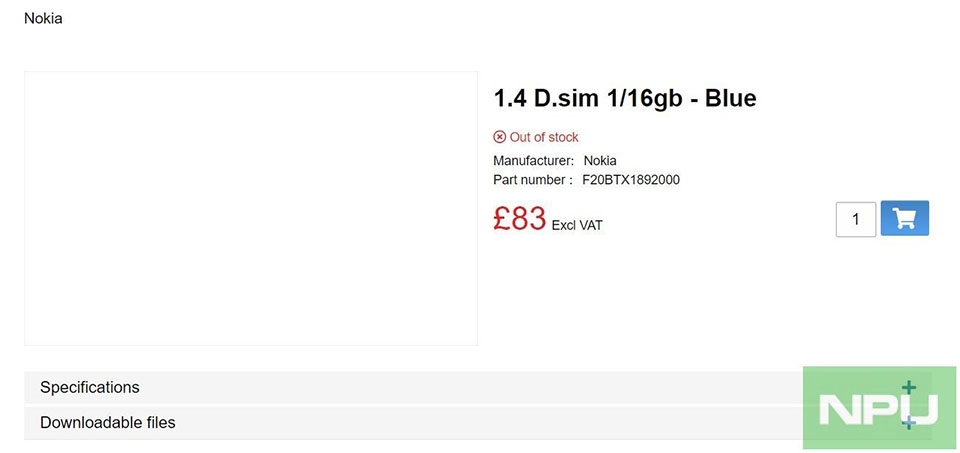 Nokia 1.4 lộ giá bán hấp dẫn trước khi ra mắt