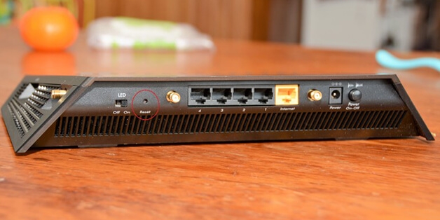Reset router