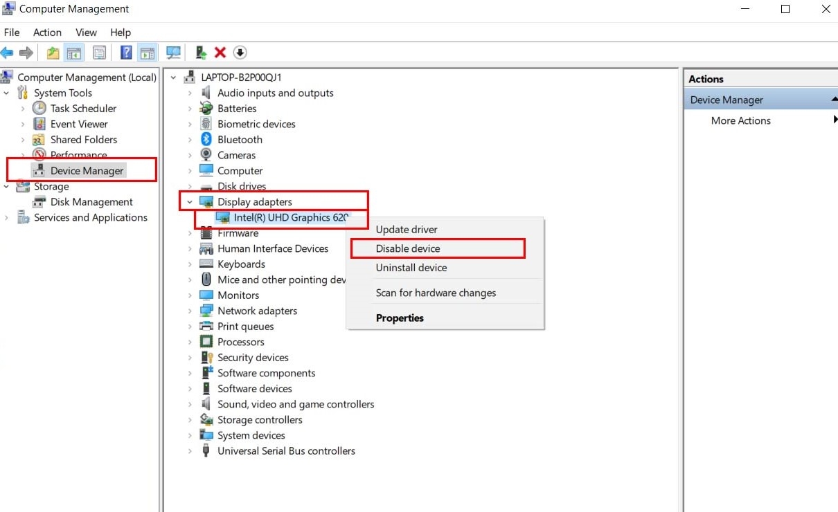 tắt card onboard - hình 2
