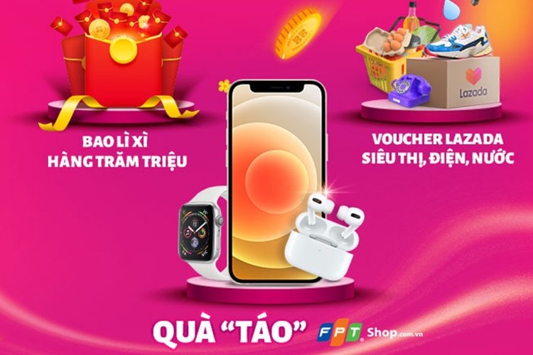 Hướng dẫn chơi Lắc Xì MoMo 2021 với cơ hội nhận iPhone, Apple Watch từ FPT Shop 1