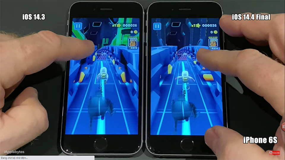 Đọ tốc độ iOS 14.4 và iOS 14.3 (ảnh 1)