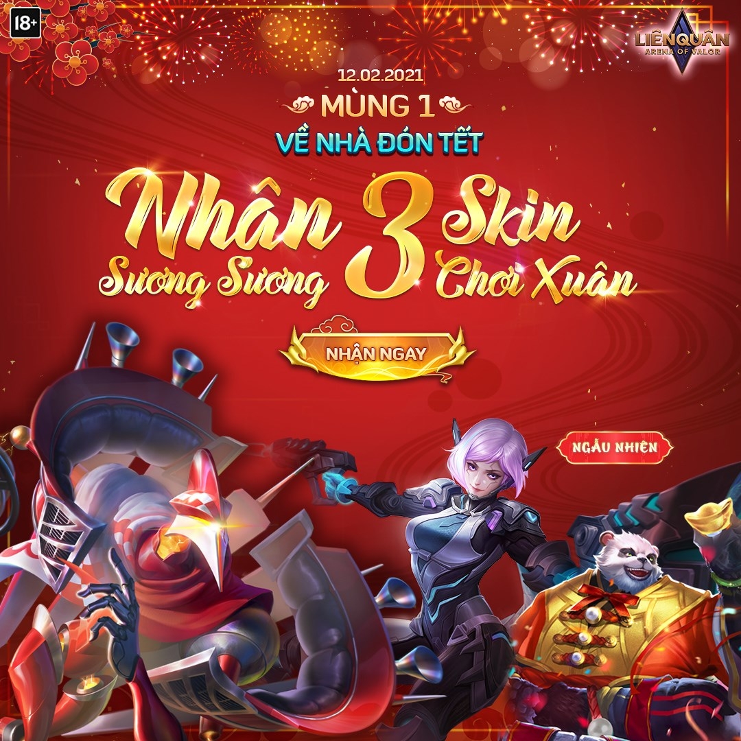 Sự kiện Tết Nguyên đán2021 của Liên Quân Mobile