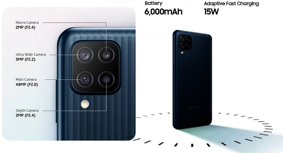 Galaxy M12 ra mắt (ảnh 2)