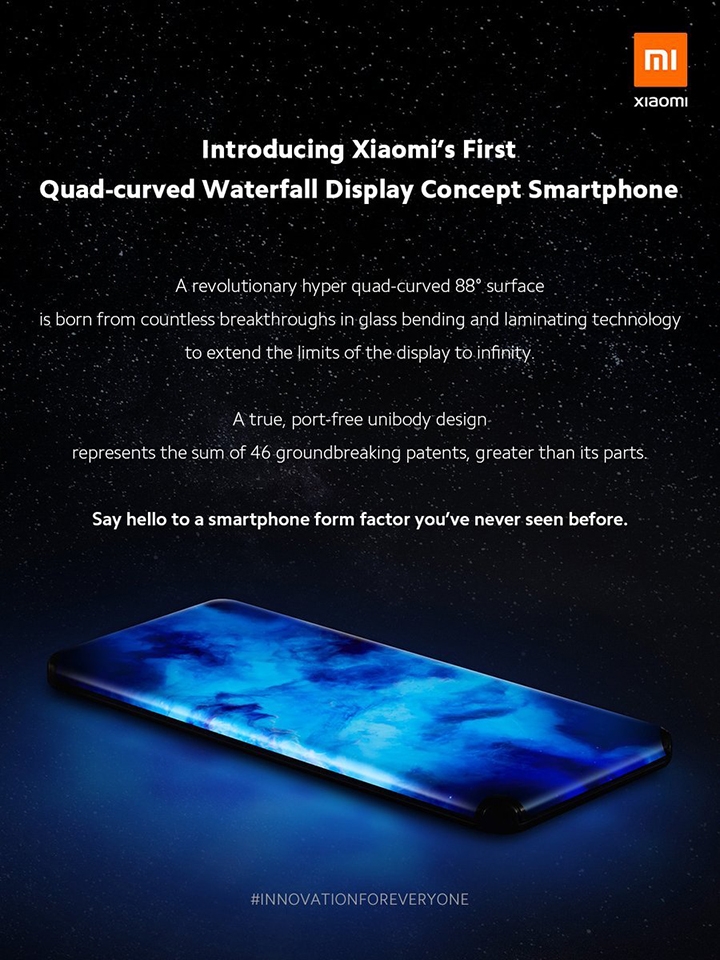 Concept điện thoại Xiaomi