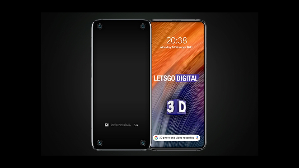 Bằng sáng chế của Xiaomi về smartphone 3D (ảnh 1) Bằng sáng chế của Xiaomi về smartphone 3D (ảnh 1)