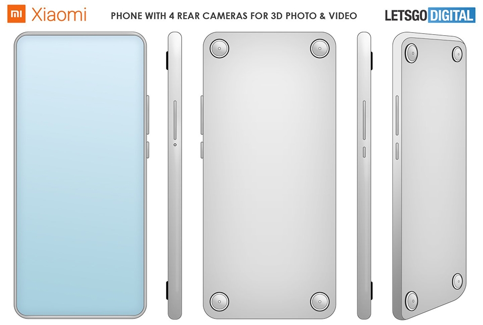 Bằng sáng chế của Xiaomi về smartphone 3D (ảnh 2) Bằng sáng chế của Xiaomi về smartphone 3D (ảnh 2)