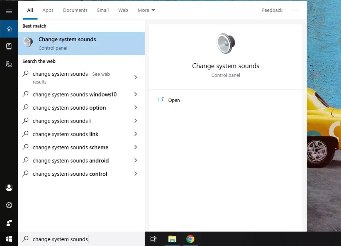 Thay đổi âm thanh khởi động mặc định trên Windows 10