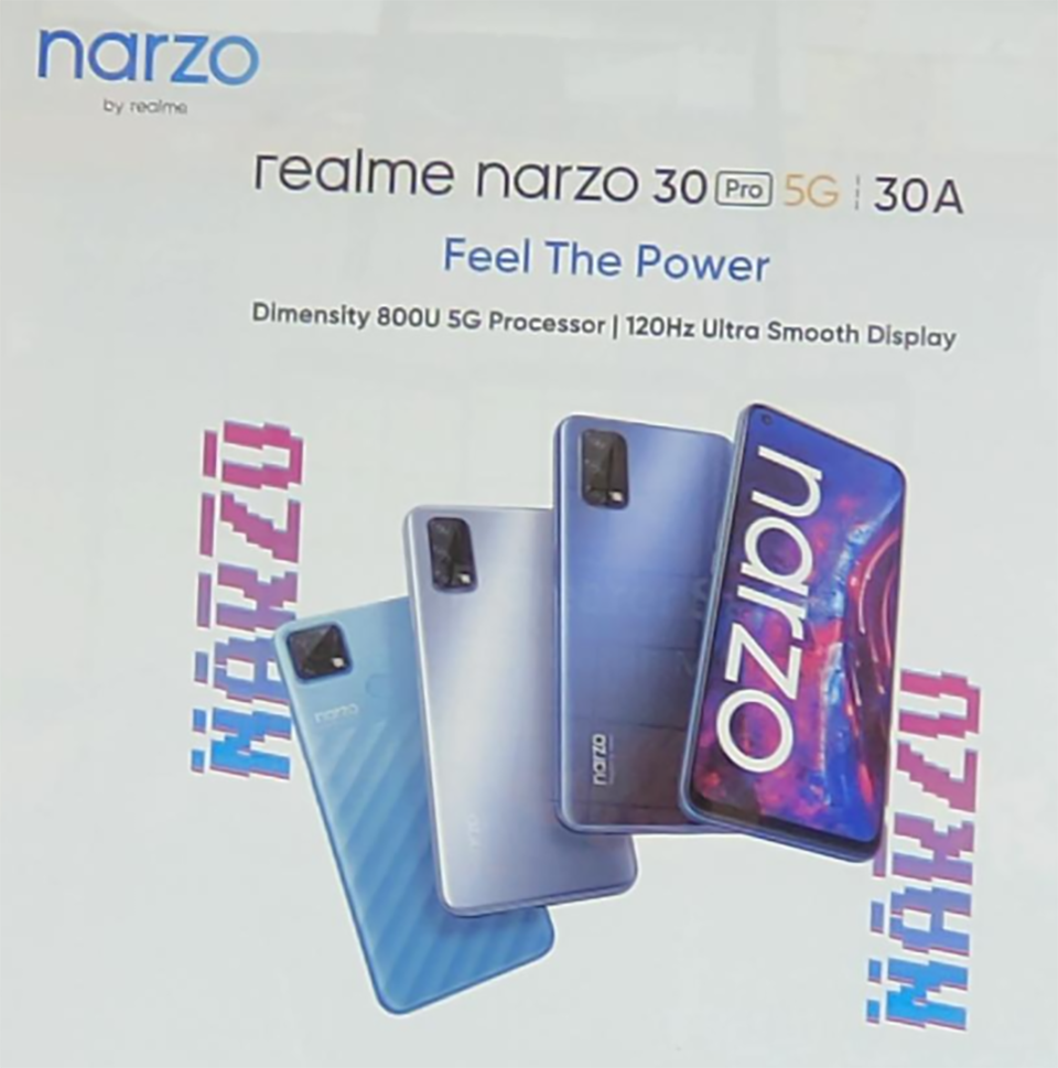 Realme Narzo 30 Pro Realme Narzo 30 Pro