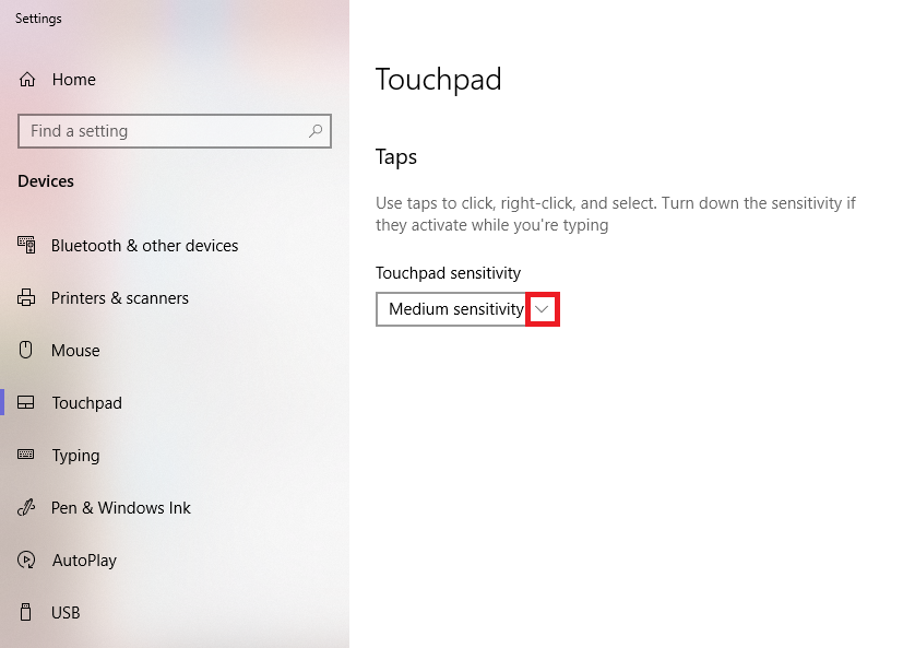 cách khắc phục lỗi chuột cảm ứng laptop không click được 5
