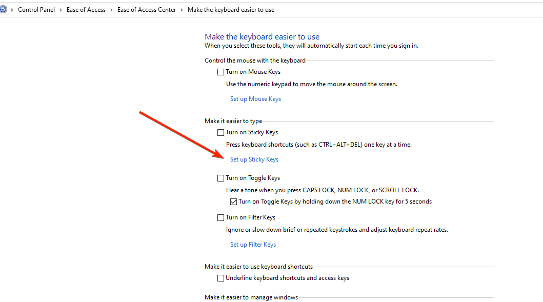 6 cách khắc phục bàn phím tự chạy 6