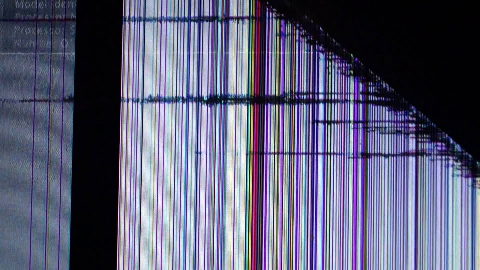Lỗi màn hình LCD bị sọc đứng