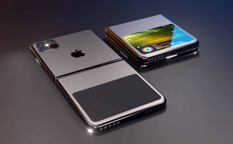 Concept iPhone màn hình gập