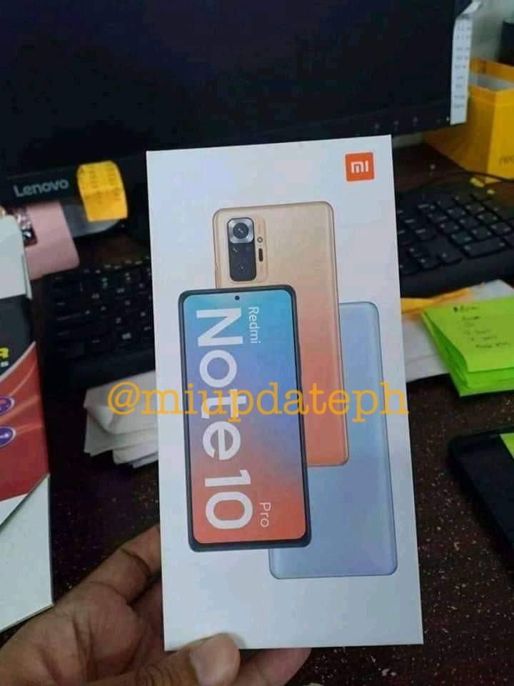 Hộp bán lẻ Redmi Note 10 Pro Hộp bán lẻ Redmi Note 10 Pro