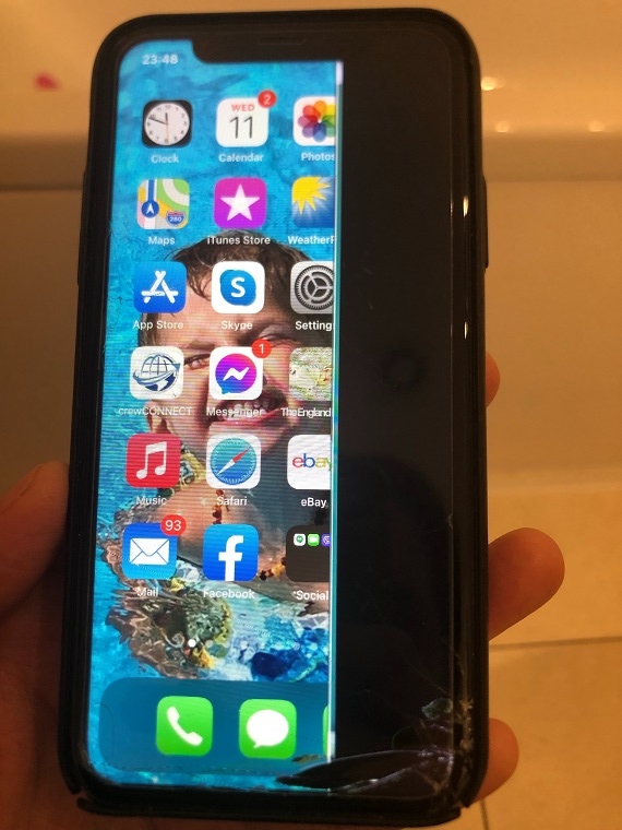 Sửa lỗi iPhone bị sọc màn hình