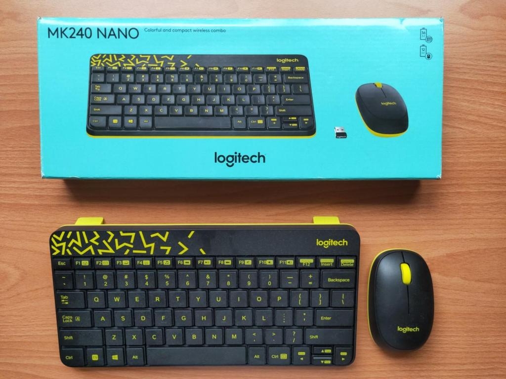 Bàn phím cho Macbook: Logitech MK240