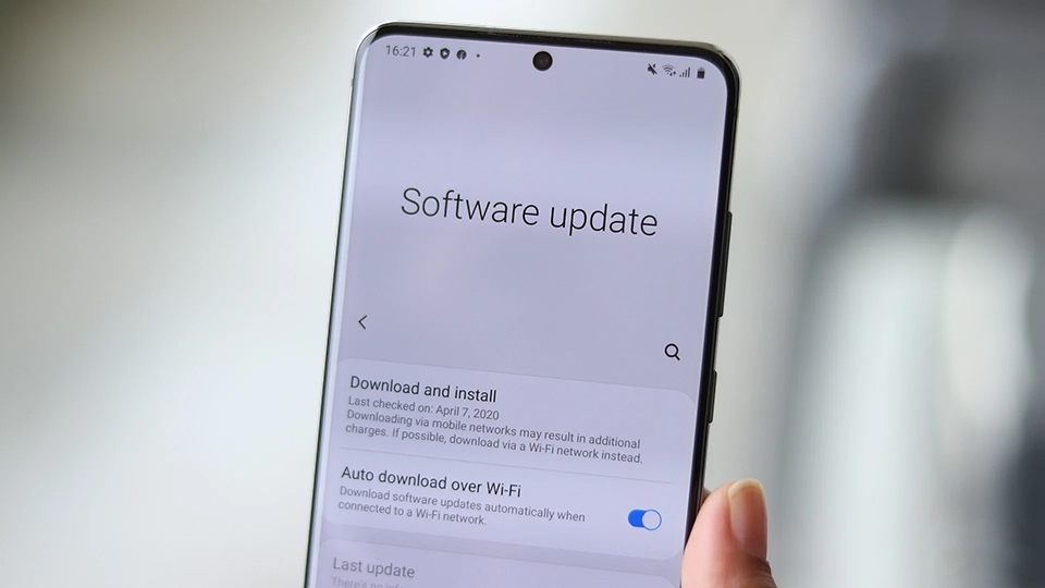 Cập nhật phần mềm điện thoại Samsung