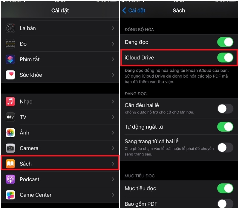 Đồng bộ tài liệu đã lưu
