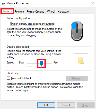 sửa lỗi chuột double click - hình 7