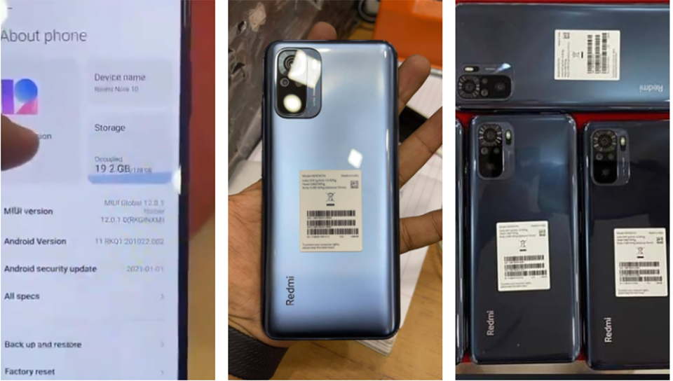 Ảnh thực tế Redmi Note 10