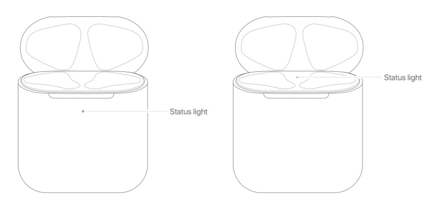 Kiểm tra thời lượng pin AirPods khi không kết nối với thiết bị nào