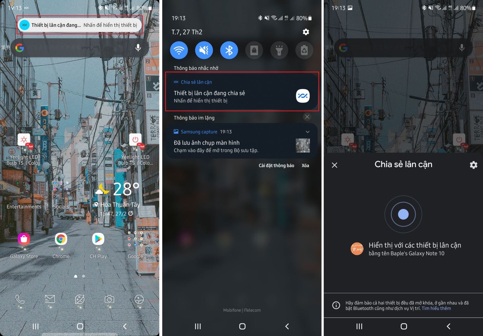 Làm thế nào để chia sẻ ảnh giữa các thiết bị Android như AirDrop bằng tính năng Nearby Share?