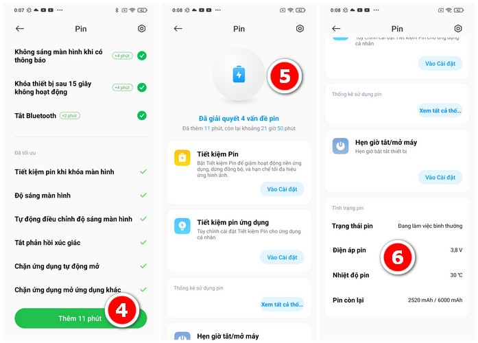 Có thể kiểm tra sức khỏe pin trong cài đặt của MIUI (2)