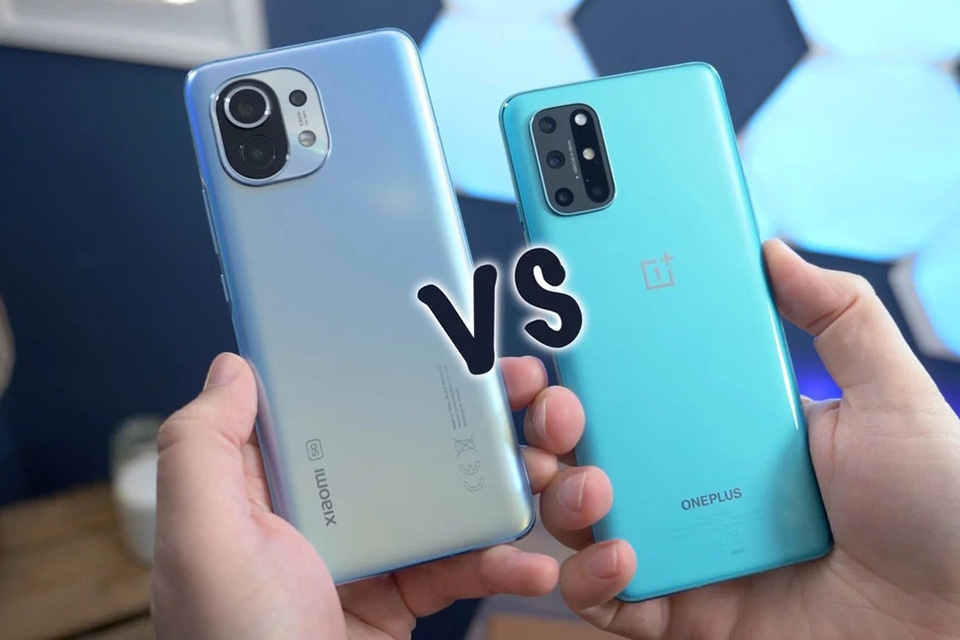 So sánh Xiaomi Mi 11 vs OnePlus 8T So sánh Xiaomi Mi 11 vs OnePlus 8T