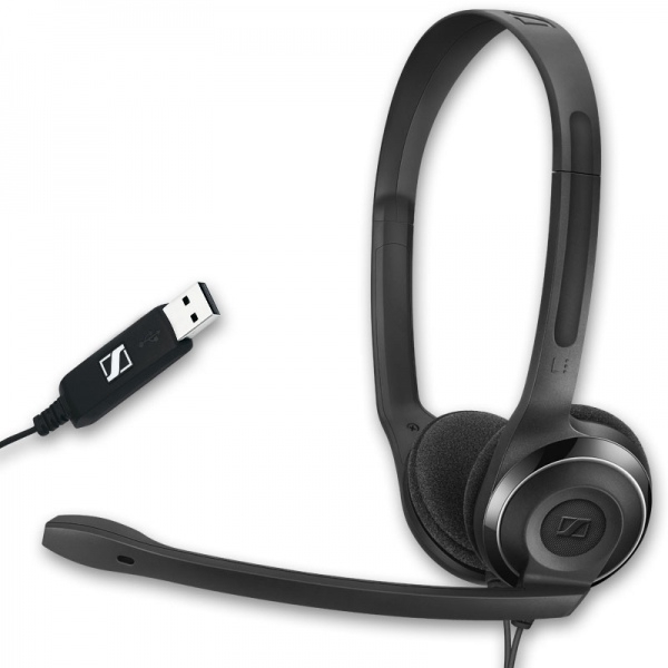 Tai nghe máy tính có mic tốt nhất: SENNHEISER PC 8 USB