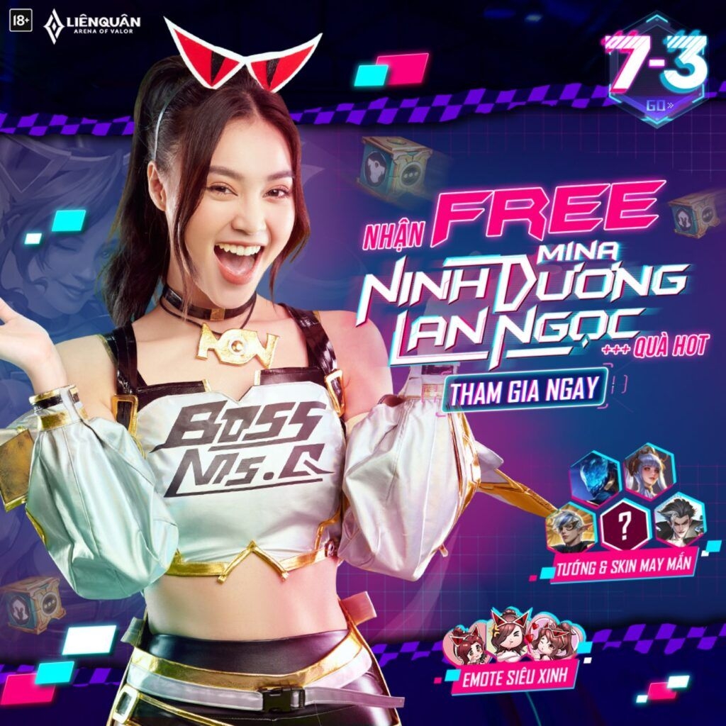 LQM kết hợp với Ninh Dương Lan Ngọc ra mắt skin mới