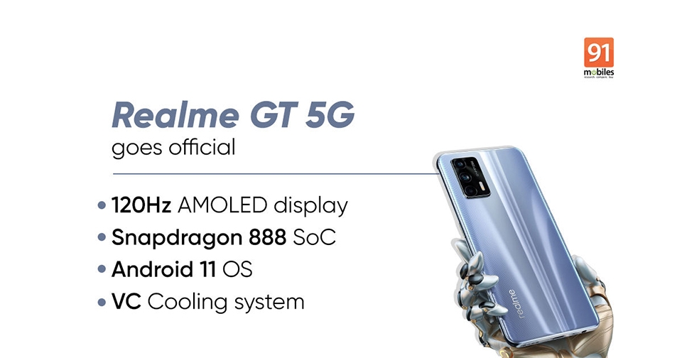 Realme GT 5G ra mắt (ảnh 2)