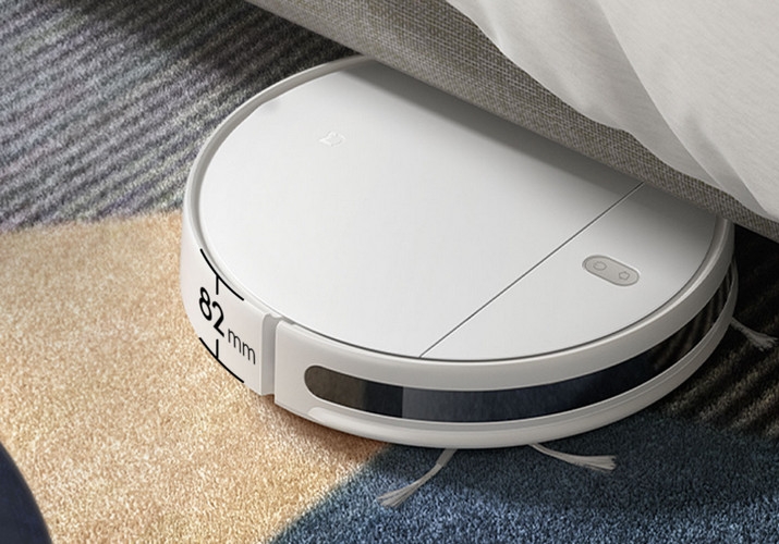 Robot hút bụi thông minh Mi Robot Vacuum-Mop Essential rất nhỏ gọn để len lỏi vào các ngóc ngách trong nhà