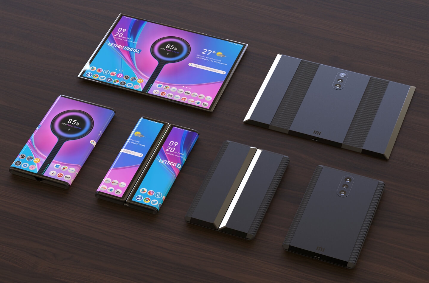 Tin đồn: Mi Mix 4 Pro Max sẽ là smartphone màn hình gập đầu tiên của Xiaomi