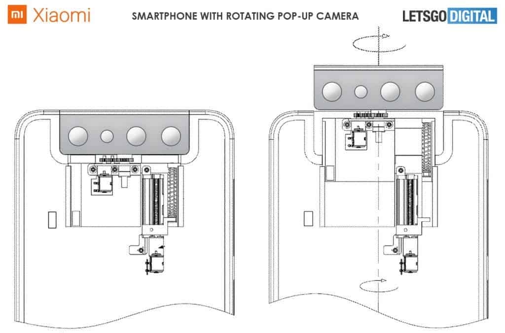 Rò rỉ: Smartphone Xiaomi sẽ sử dụng thiết kế camera lật xoay độc đáo