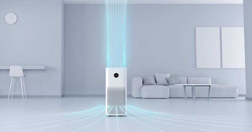 Máy lọc không khí Mi Air Purifier Pro H có hệ thống khí động học mạnh mẽ