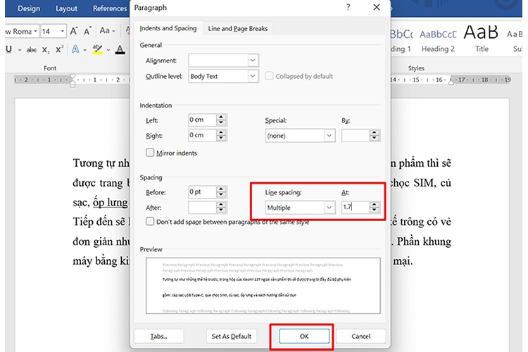 Mách bạn cách giãn dòng trong Word nhanh chóng (Hình 7)