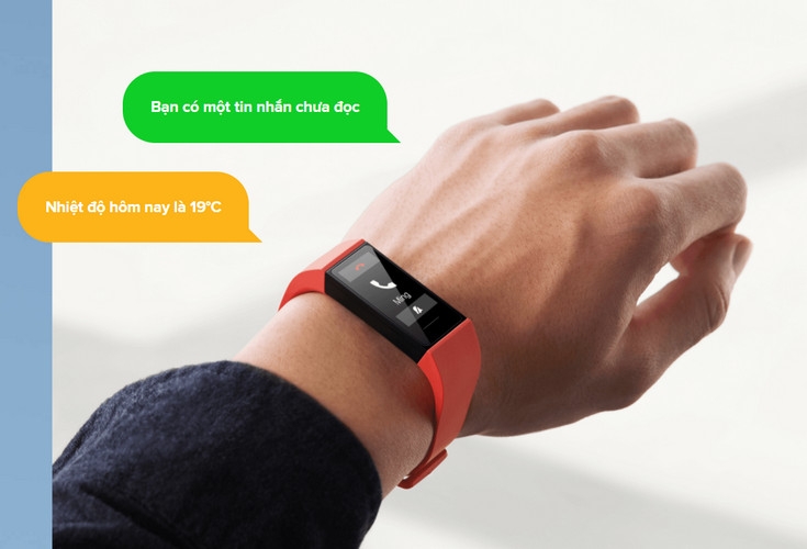 Vòng đeo tay thông minh Xiaomi Mi Band 4C tích hợp rất nhiều tính năng hữu ích