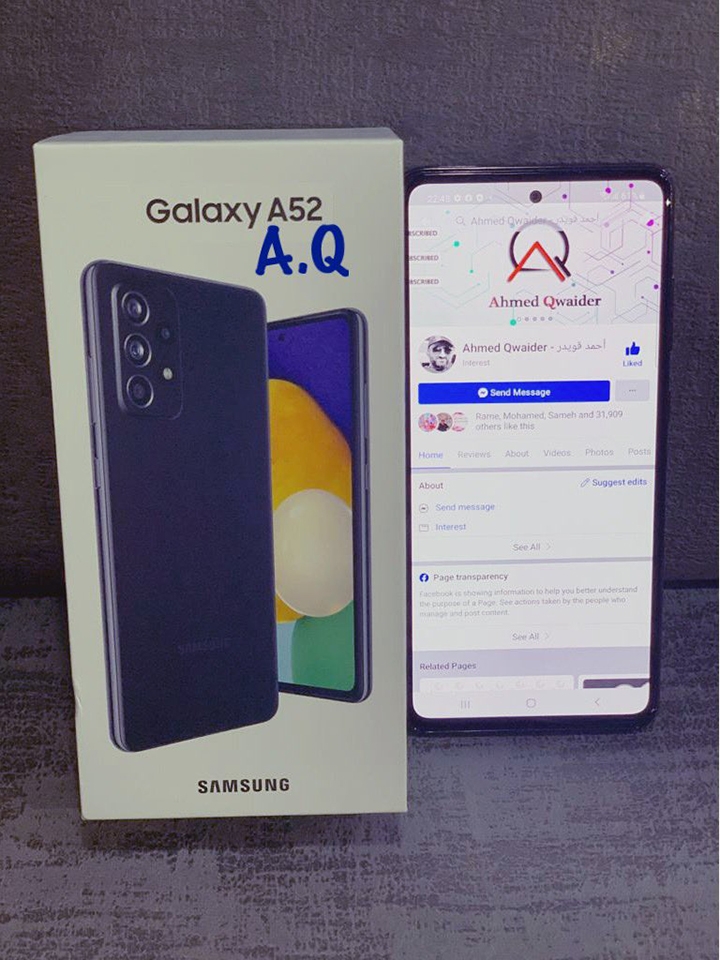 Ảnh thực tế Galaxy A52 (ảnh 1) Ảnh thực tế Galaxy A52 (ảnh 1)