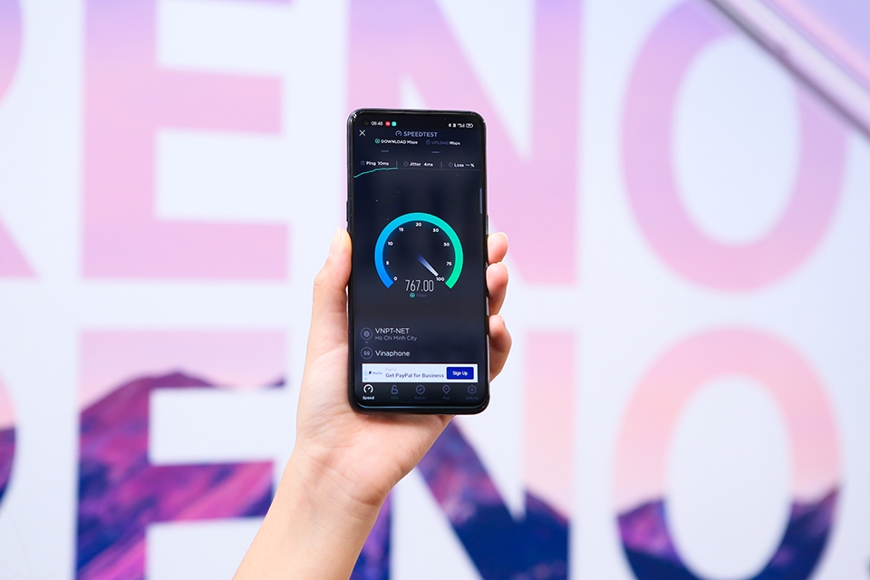 OPPO Reno5 5G | Hỗ trợ 5G tiện lợi