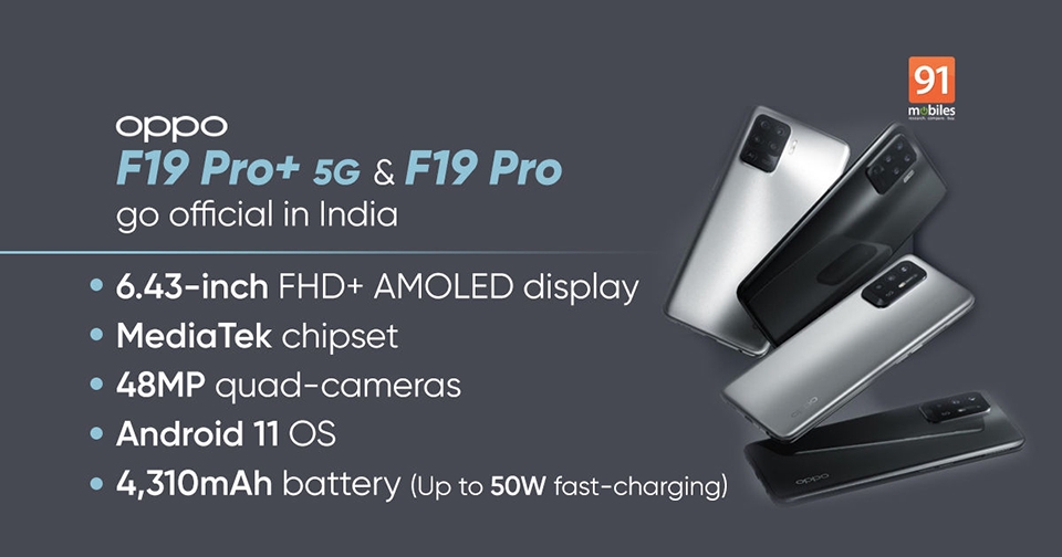 Thông tin OPPO F19 Pro series (ảnh 2) Thông tin OPPO F19 Pro series (ảnh 2)