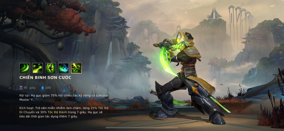 Kĩ năng của Master Yi Tốc Chiến 10