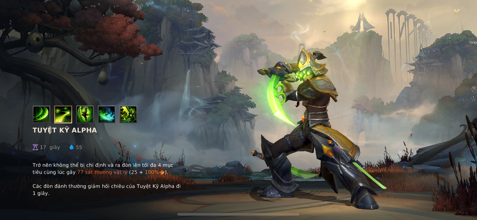 Kĩ năng của Master Yi Tốc Chiến 03