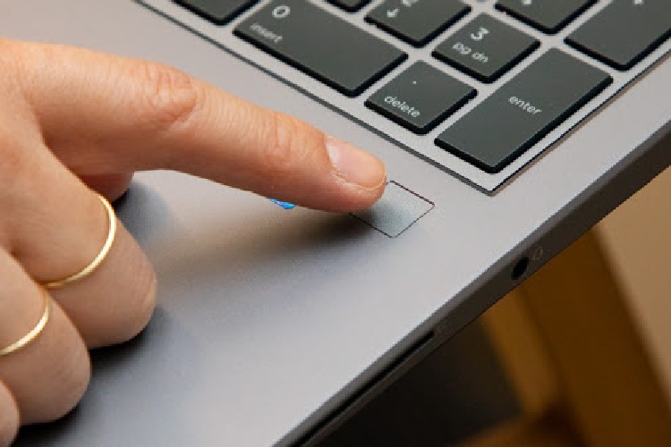 Bảo mật vân tay trên laptop HP