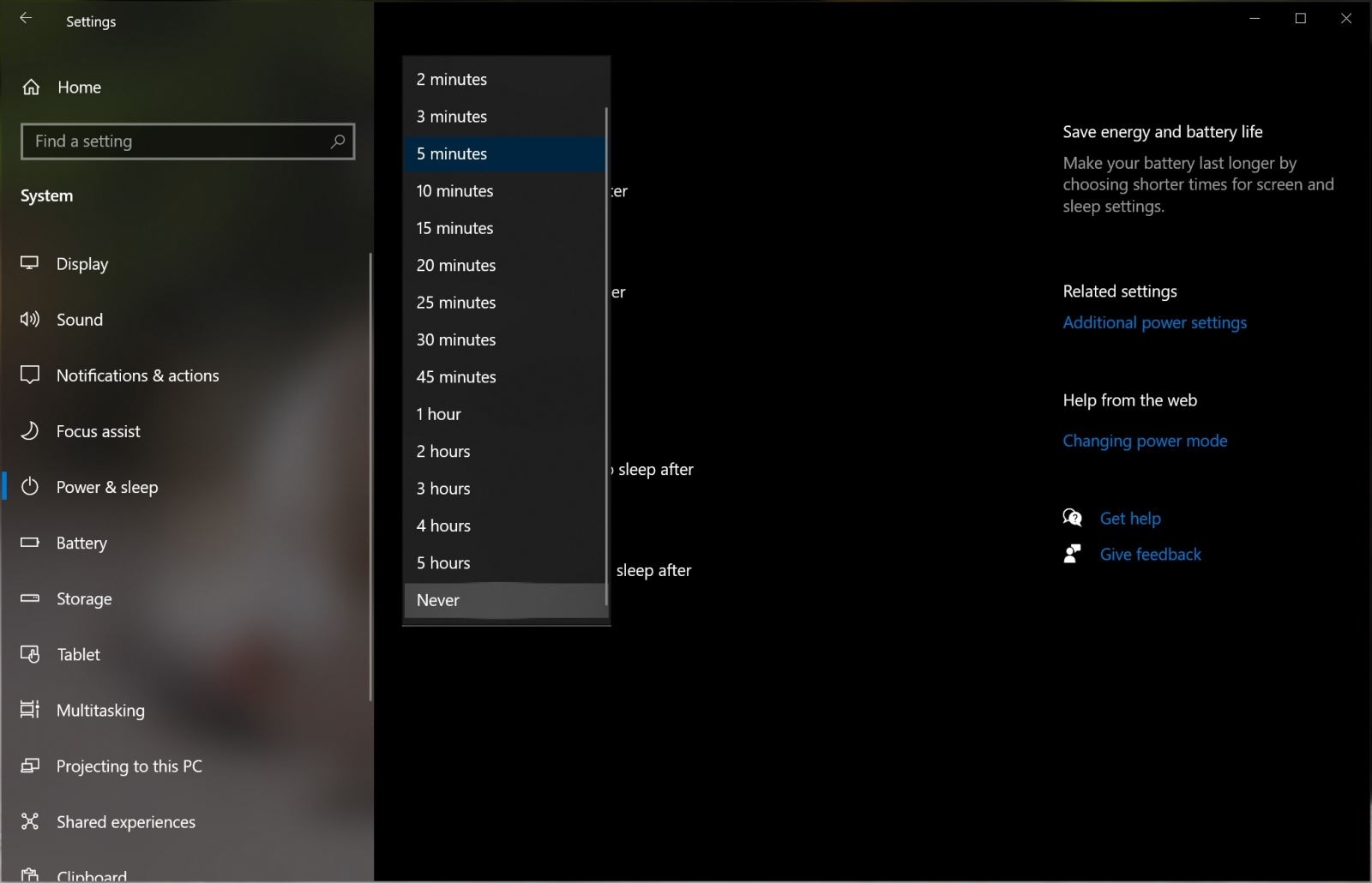 Làm thế nào để tùy chỉnh thời gian tự động tắt màn hình và sleep trên PC Windows 10?