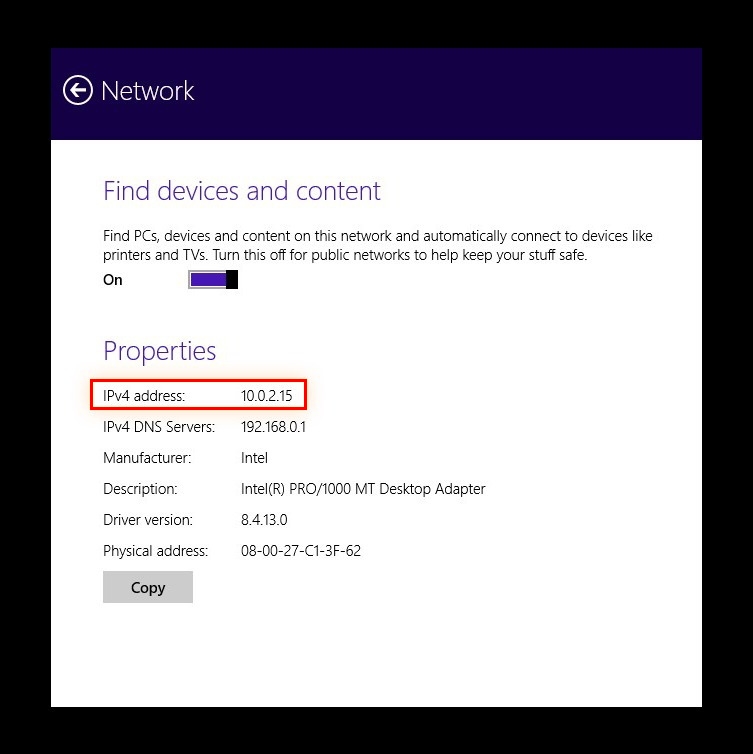 xem địa chỉ IP máy tính 13